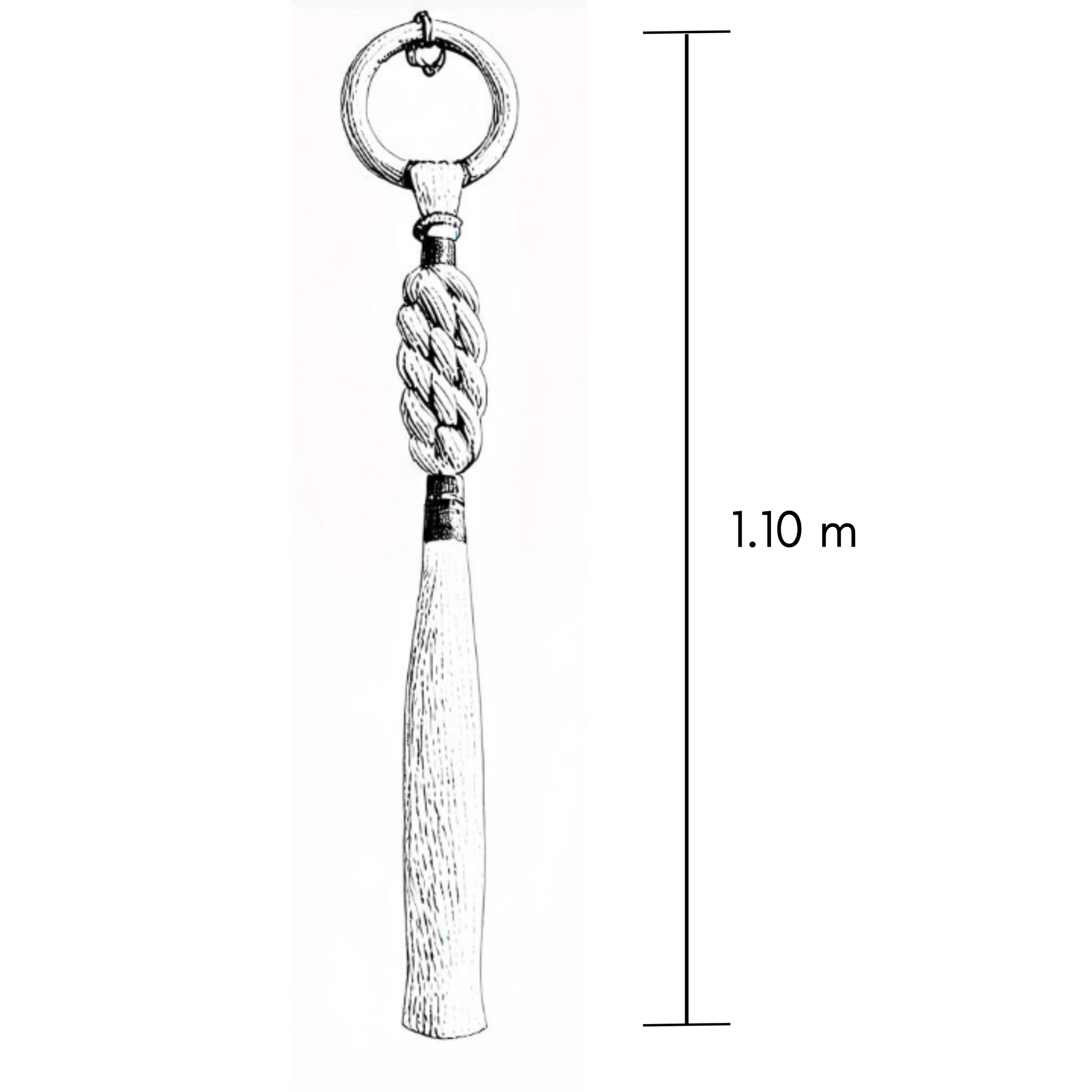 Totem Decorativo Macramé
