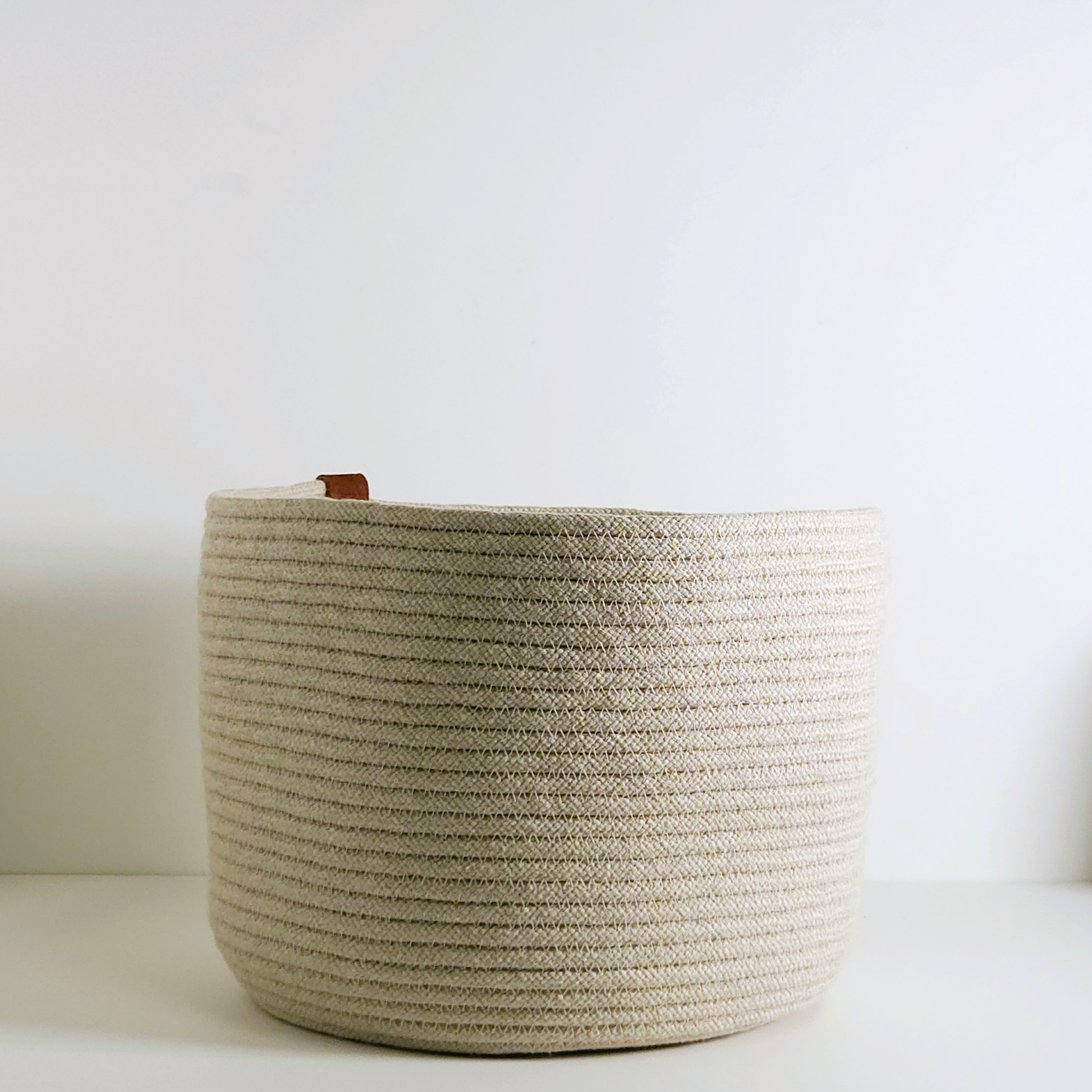 Canasta Recta 25-30 Beige