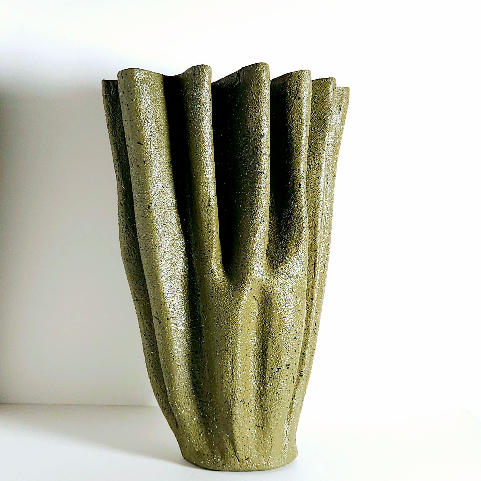 Jarrón Alga Verde