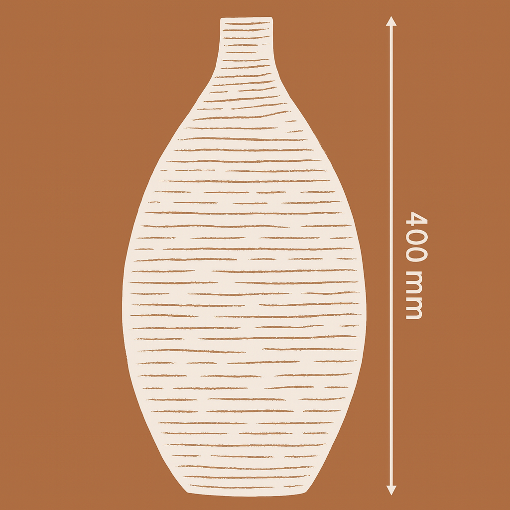 Jarrón Florero Terracota